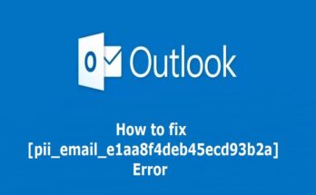 How to solve [pii_email_e1aa8f4deb45ecd93b2a] error?