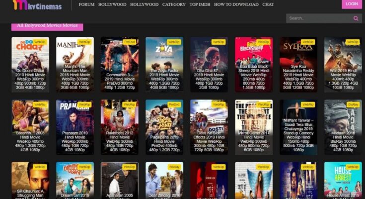 MkvCinemas 2022 – HD Bollywood Hollywood Movies Download at Mkv Cinemas